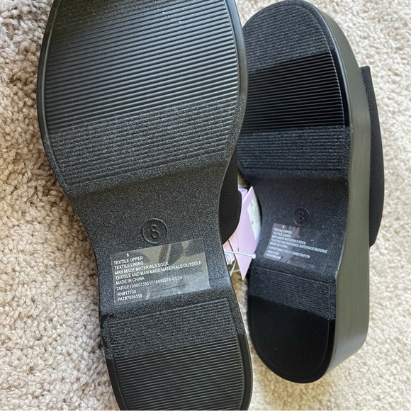 a new days black slides/sandals size 8 - Picture 8 of 8